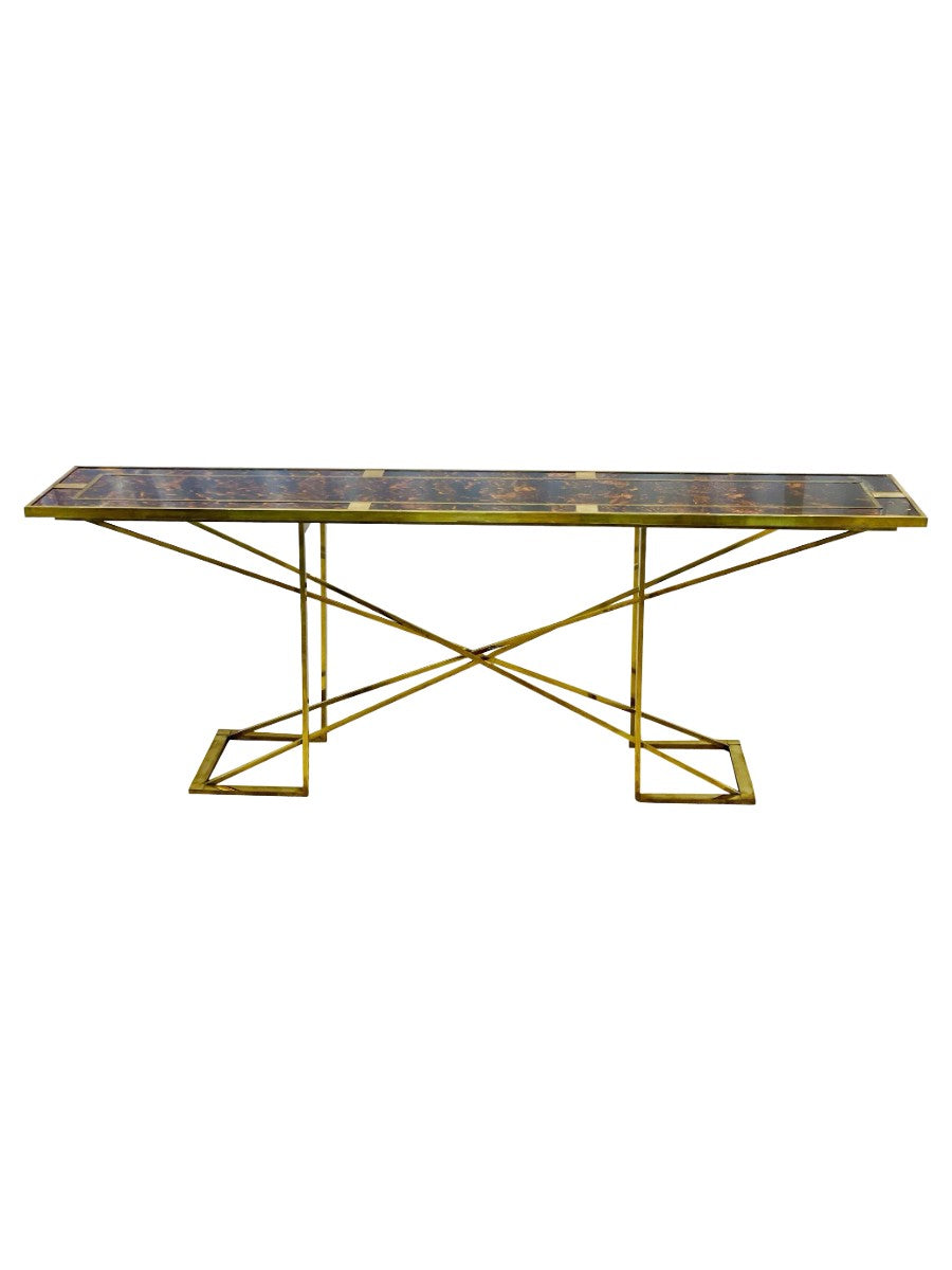 Mid-Century_Modern_Rome_Rega_Style_Faux_Tortoise_Console,_1970s_Italy