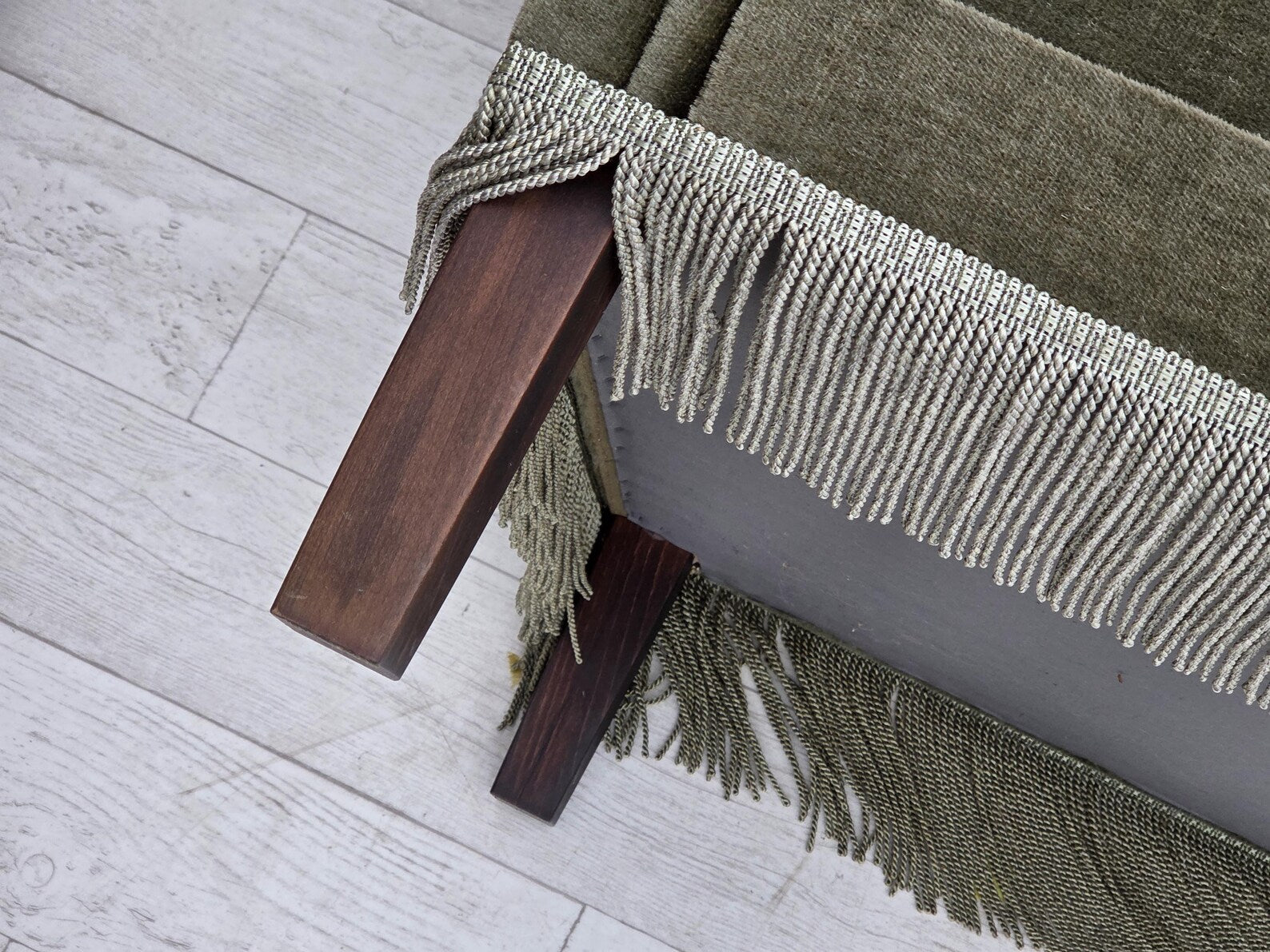 Danish_Three_Seater_Sofa_in_Green_Velour_and_Beech,_1970s,_Denmark