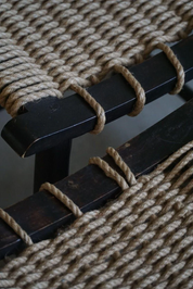 Mid_Century_Modern,_Stool_in_Wood_&_Rope,_By_Anne_Lise_Aas,_Norway,_1960s