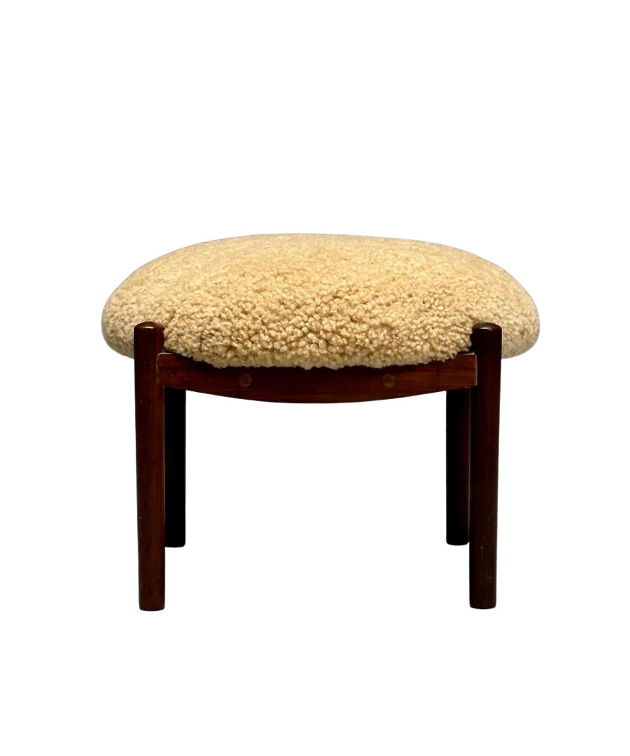 Mid-Century_Modern_Stool_Sheepskin_Wood_1960s_Sweden