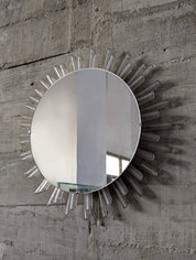 Mid-Century_Modern_Sunburst_Mirror_Wall_Lamp_in_Lucite_with_Pink_Glow,_1970s