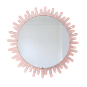 Mid-Century_Modern_Sunburst_Mirror_Wall_Lamp_in_Lucite_with_Pink_Glow,_1970s