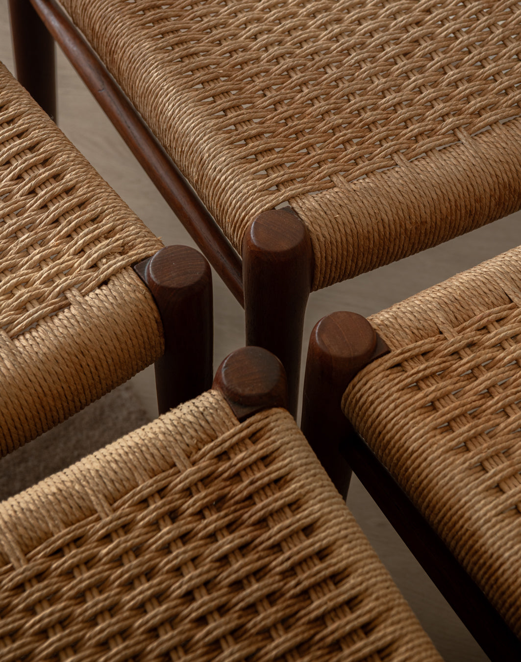 Set_of_4_Vintage_Danish_Teak_Model_75_Dining_Chairs_by_Niels_Otto_Møller_for_J.L._Møllers,_1950s_Mid_Century_Modern