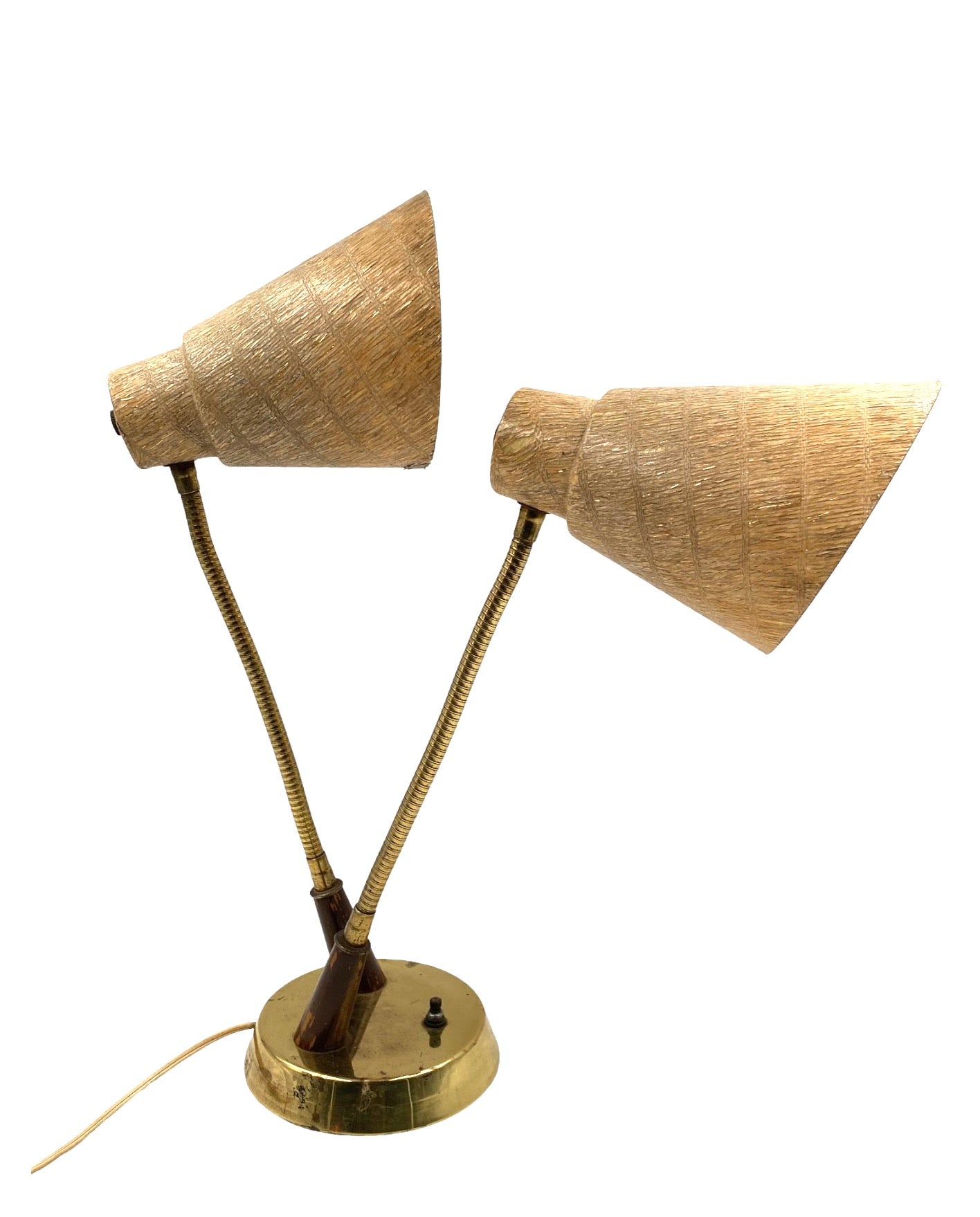 French_Mid_Century_Modern_Two_Light_Table_Lamp,_circa_1960