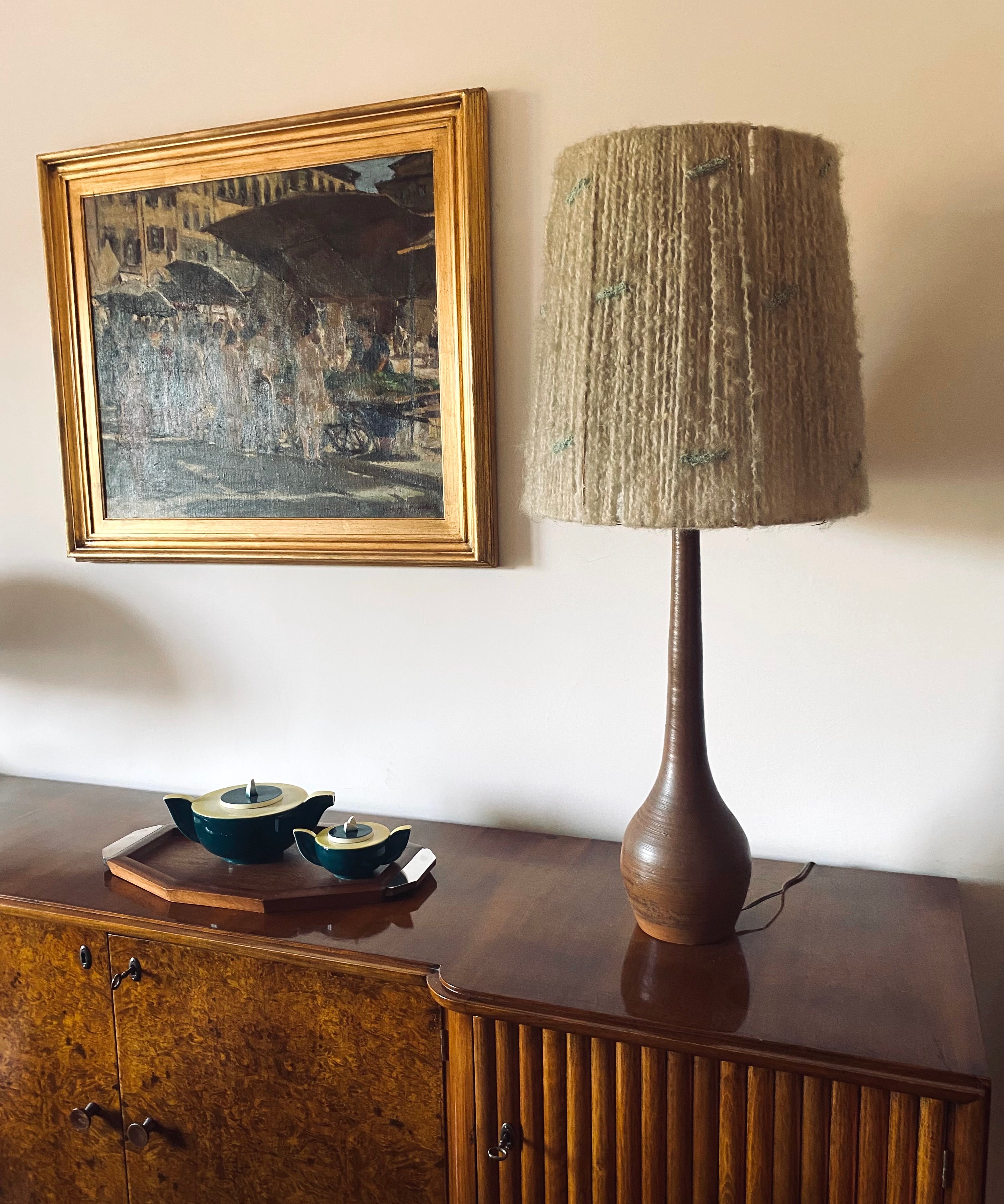 Monumental_French_Mid_Century_Earthenware_Table_Lamp,_1950s