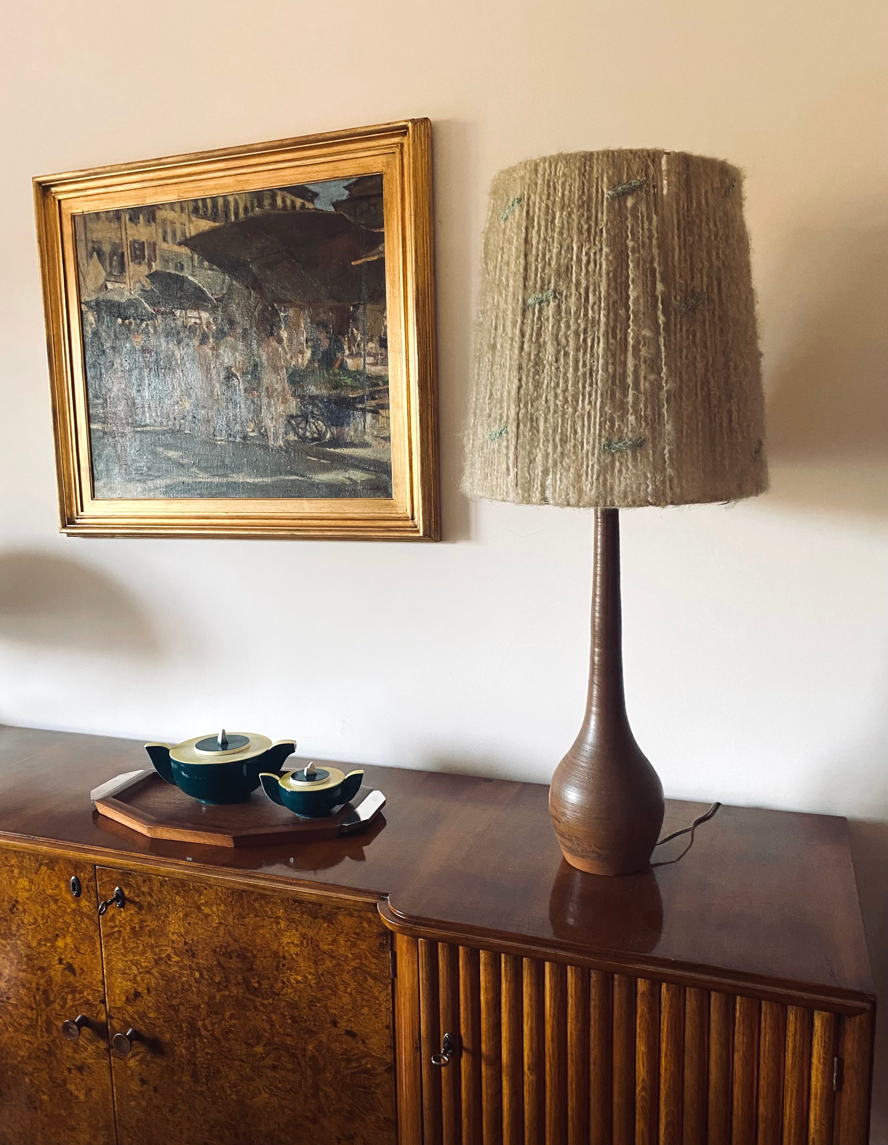 Monumental_French_Mid_Century_Earthenware_Table_Lamp,_1950s