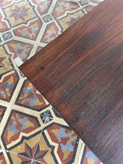 Rosewood_and_Chrome_Coffee_Table,_Scandinavian_Modern,_1960s