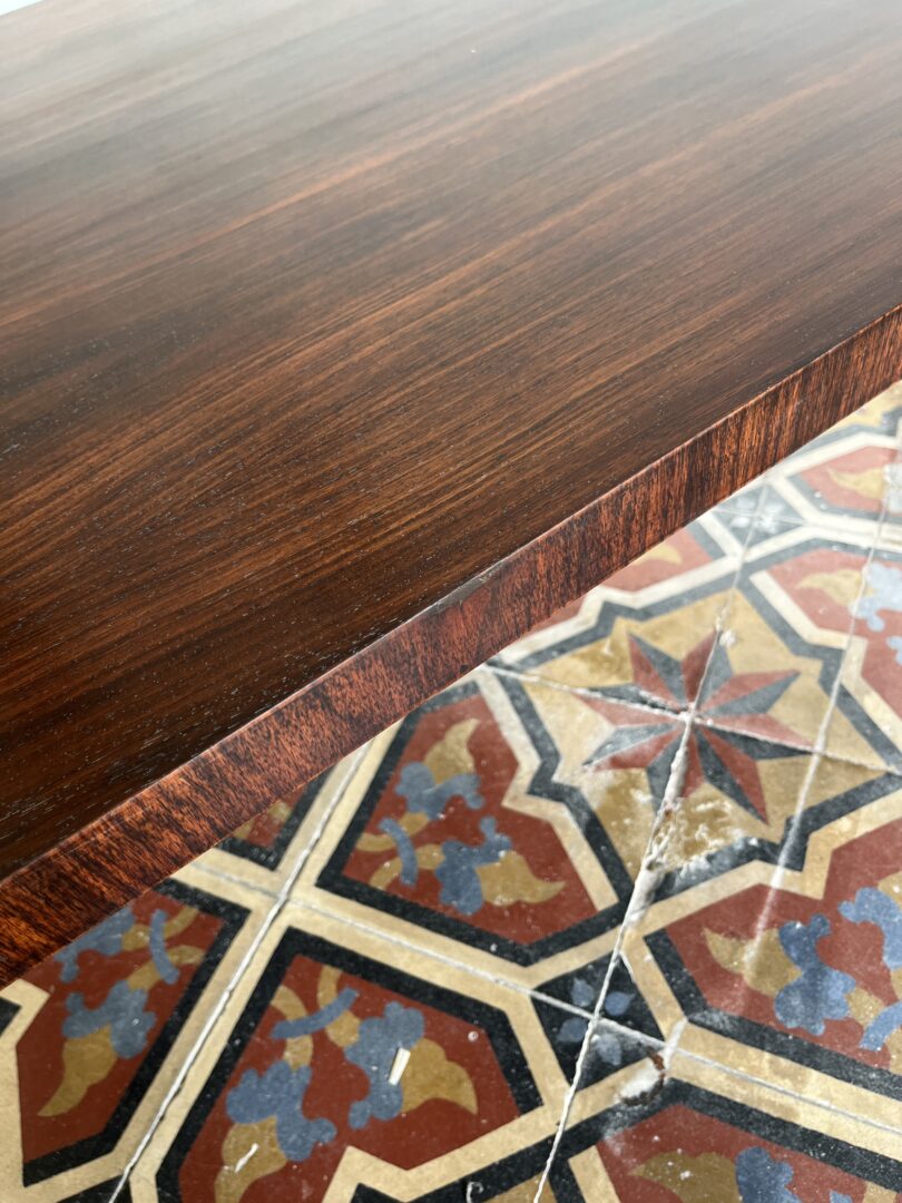 Rosewood_and_Chrome_Coffee_Table,_Scandinavian_Modern,_1960s