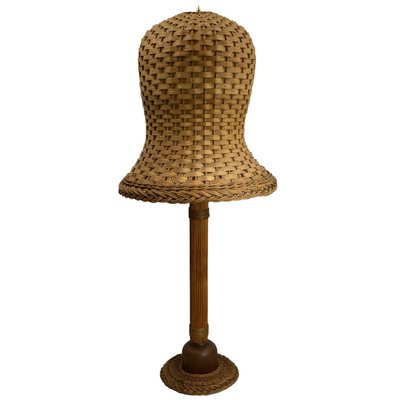 Mid-Century_Scandinavian_Rattan_Mushroom_Floor_Lamp,_1960s