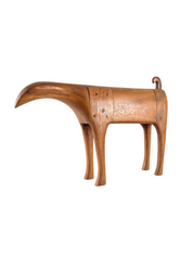 Mid-Century_Scandinavian_Solid_Wood_Animal_Sculpture,_1960s