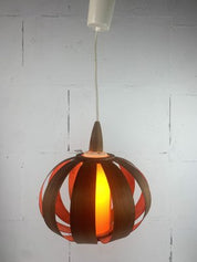 Mid-Century_Scandinavian_Space_Age_UFO_Mushroom_Pendant_in_Wood_Veneer_in_the_style_of_Hans-Agne_Jakobsson,_1970s