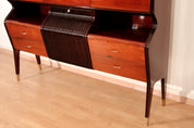 Osvaldo_Borsani_Rosewood_Sideboard_with_Bar_Cabinet_for_ABV,_Italy_1940s–50s