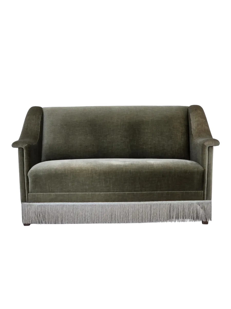 Danish_Two_Seater_Sofa_in_Green_Velour_and_Beech,_1970s,_Denmark