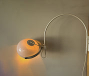 Mid_Century_Space_Age_Mushroom_Wall_Lamp_by_Dijkstra,_White_Adjustable_Wall_Light,_Netherlands_1970s