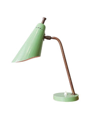 Mid_Century_Table_Lamp_with_Brass_Arm,_1950s,_Italy