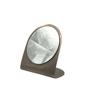 French_Mid-Century_Modern_Table_Mirror_in_Metal,_1970s