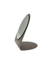 French_Mid-Century_Modern_Table_Mirror_in_Metal,_1970s