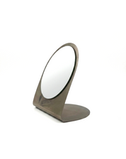 French_Mid-Century_Modern_Table_Mirror_in_Metal,_1970s