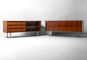 Mid-Century_Teak_Half-Open_Lowboard_by_Alfred_Hendrickx_for_Belform,_1960s