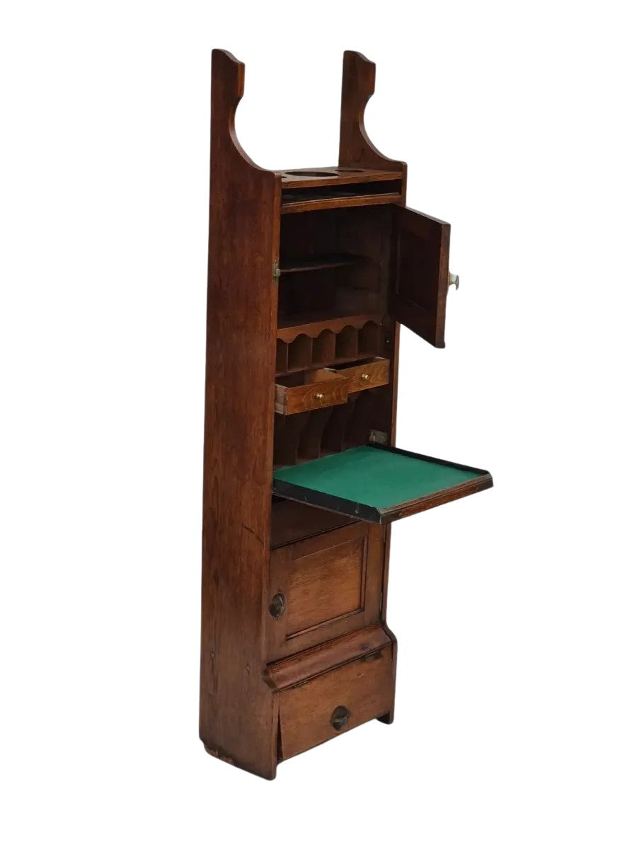 Oak_Wall_Cabinet_with_Brass_Hardware,_1950s,_Denmark