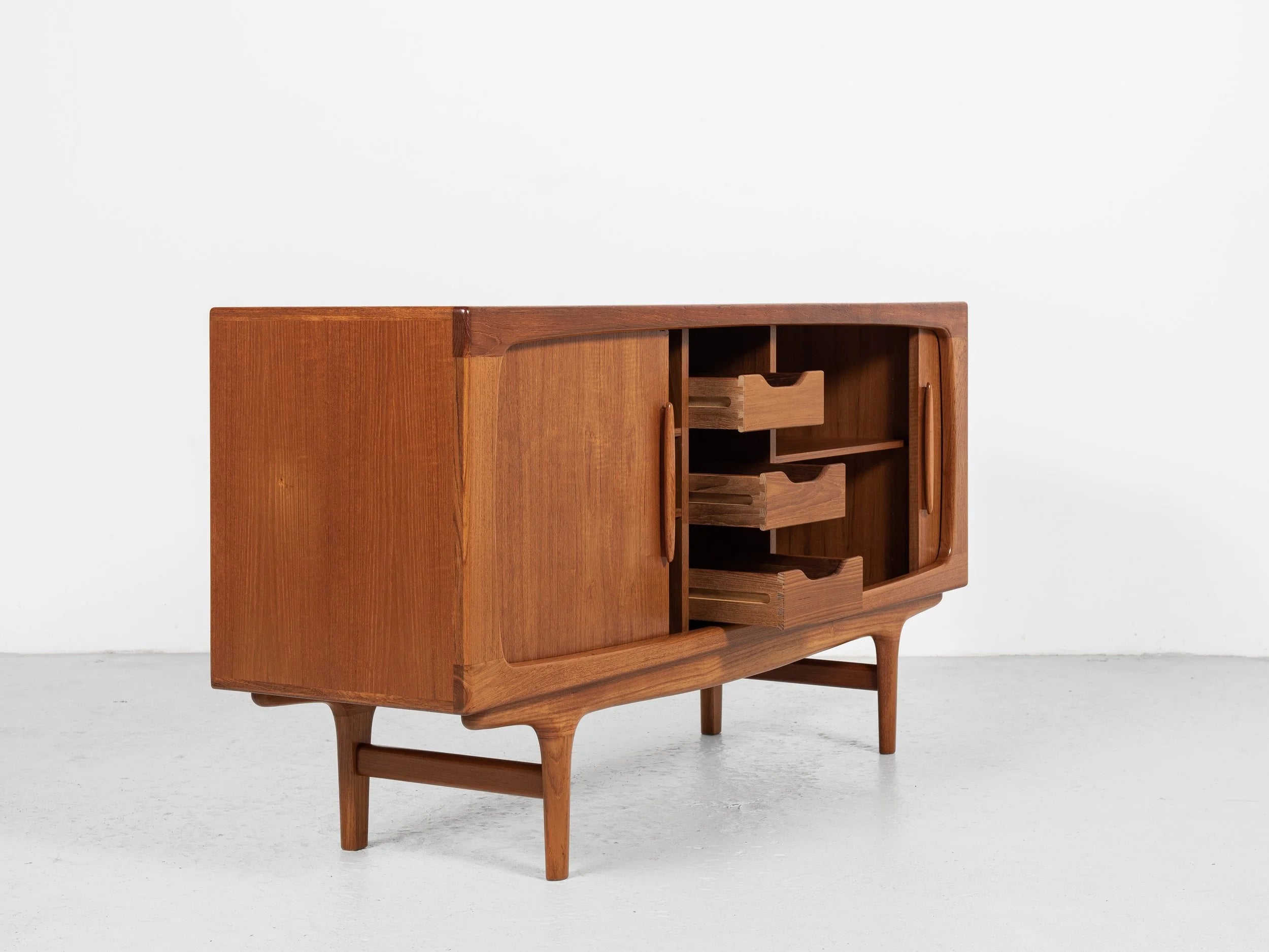 Midcentury_compact_sideboard_with_tambour_doors_in_teak_by_Johannes_Andersen_for_Silkeborg_1960s