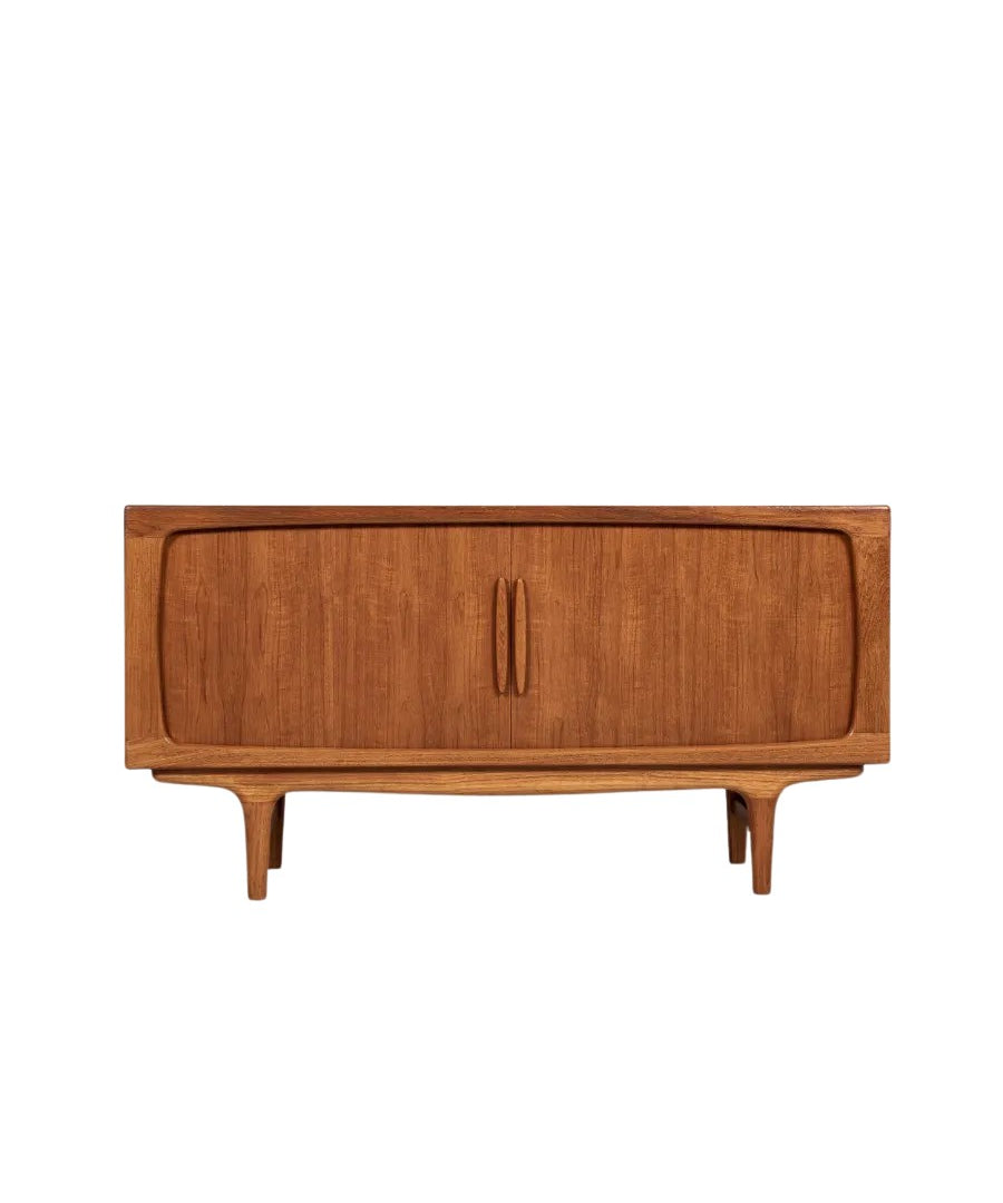 Midcentury_compact_sideboard_with_tambour_doors_in_teak_by_Johannes_Andersen_for_Silkeborg_1960s