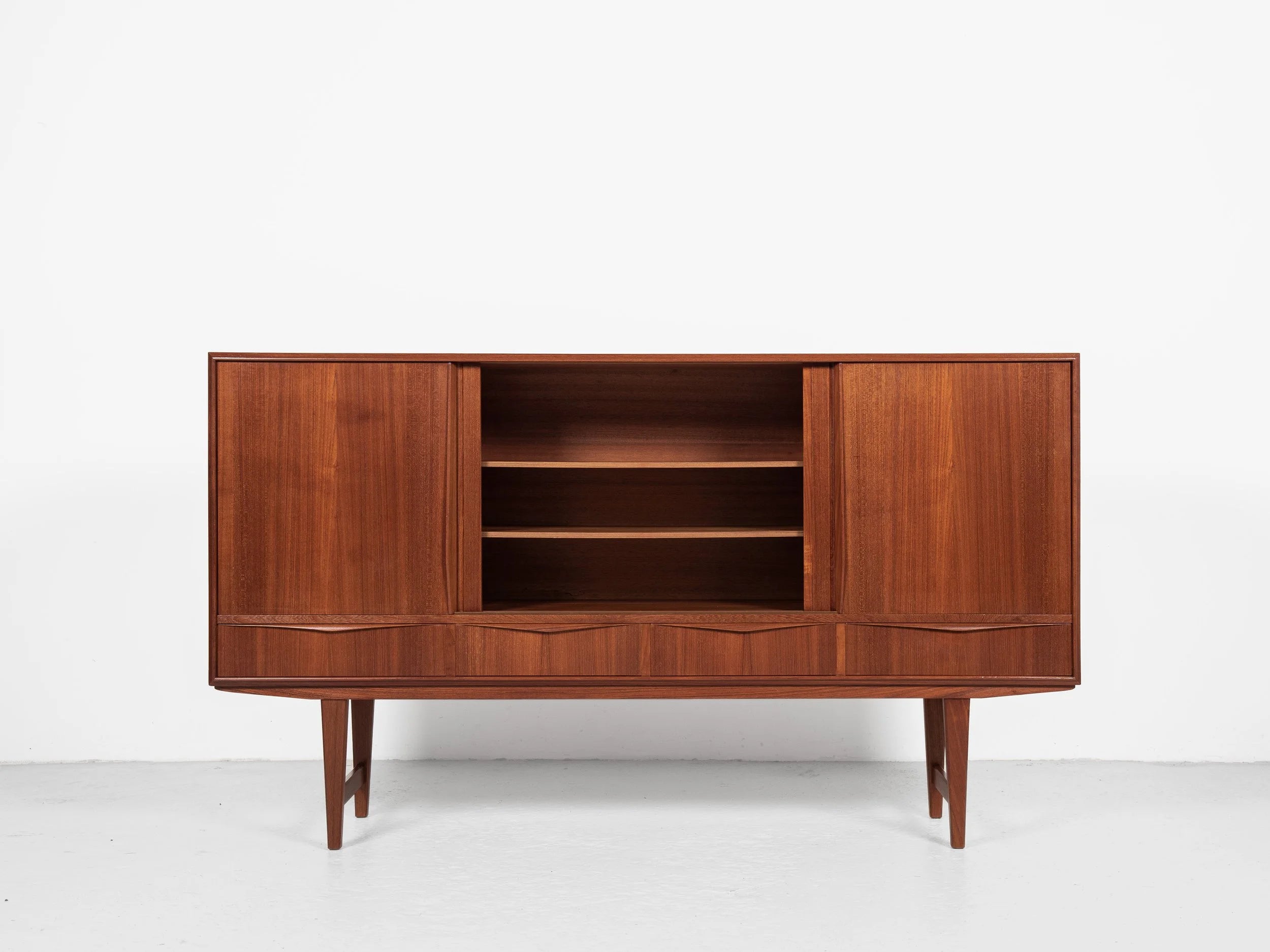 Midcentury_Danish_highboard_in_teak_by_E.W._Bach_for_Sejling_Skabe_1960s
