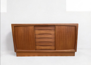 Mid-Century_Sideboard_with_6_Drawers_from_Dyrlund,_Denmark,_1960s