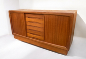 Mid-Century_Sideboard_with_6_Drawers_from_Dyrlund,_Denmark,_1960s