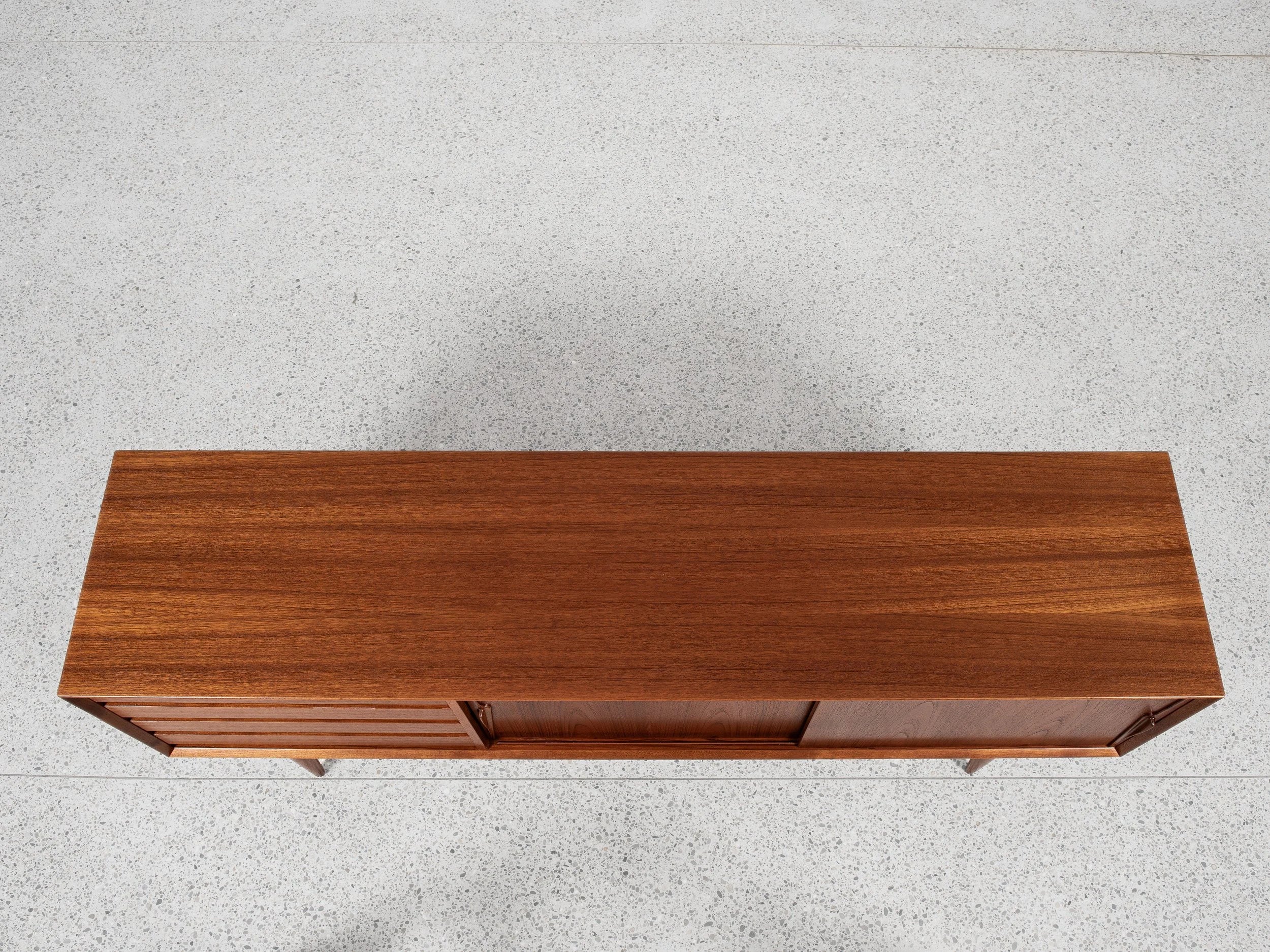 Midcentury_sideboard_Model_18_in_teak_by_Omann_Jun_1960s