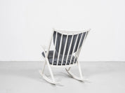 Midcentury_Danish_white_rocking_chair_by_Frank_Reenskaug_for_Bramin_1960s