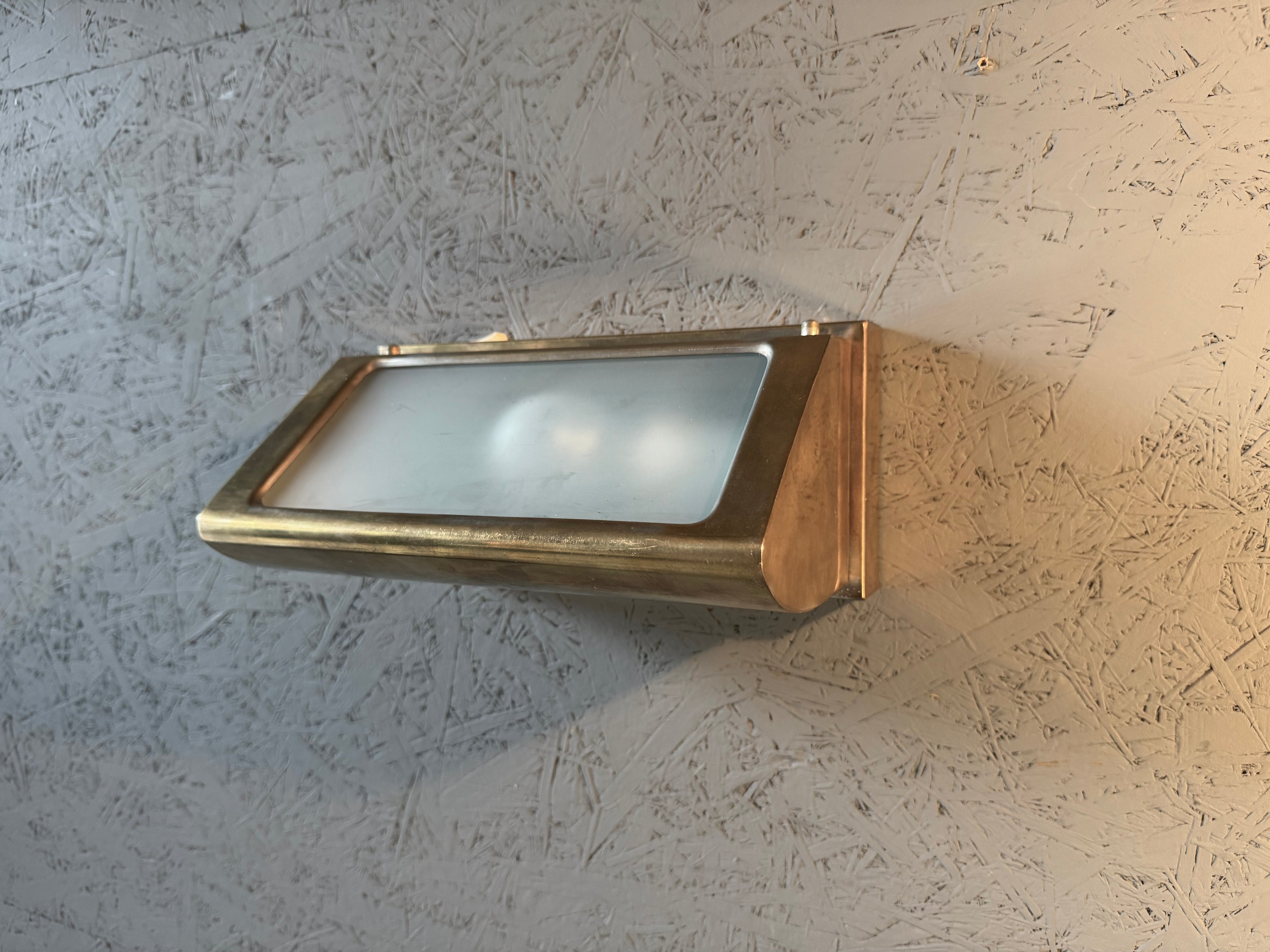 Large_Japanese_Berth_Wall_Light_by_Kokosha_in_Opaline_Glass_and_Patinated_Metal,_1970s