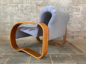 Midcentury_Modern_Curvy_Wavy_Lounge_Chair_by_Jan_Bocan,_1970s