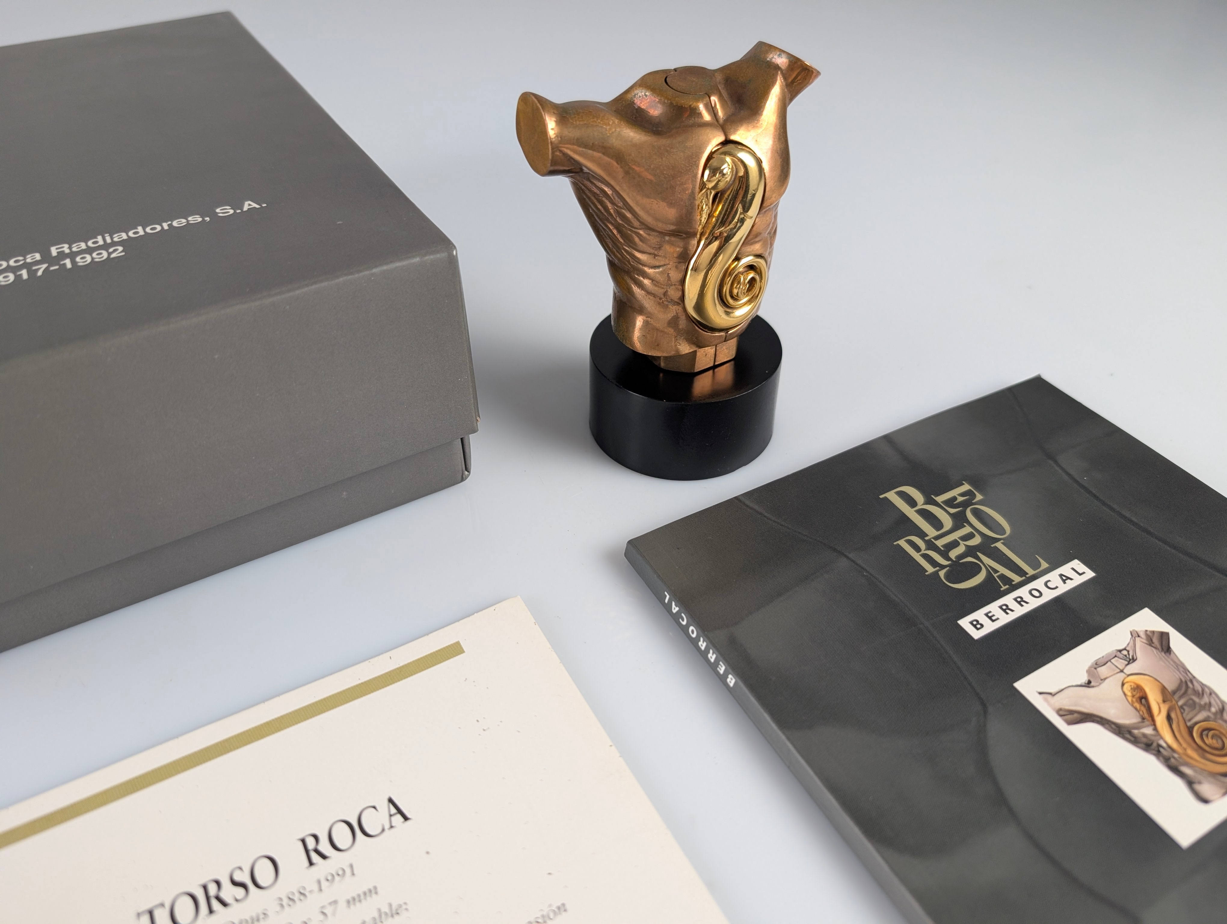 Torso_Roca_Opus_388_Bronze_Sculpture_by_Miguel_Berrocal,_Artist’s_Proof_E.A._X/X