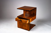 Art_Deco_Side_Table_with_Drawer_by_Mikko_Nupponen,_Lahti,_Finland,_1930s