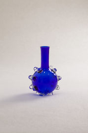 Mille_Pat_Blue_Glass_Carafe_by_Sem_Schanzer_for_L’Anverre,_Belgium