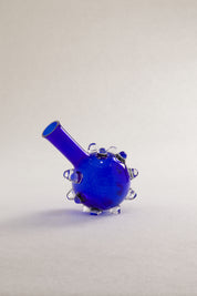Mille_Pat_Blue_Glass_Carafe_by_Sem_Schanzer_for_L’Anverre,_Belgium