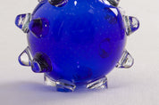 Mille_Pat_Blue_Glass_Carafe_by_Sem_Schanzer_for_L’Anverre,_Belgium