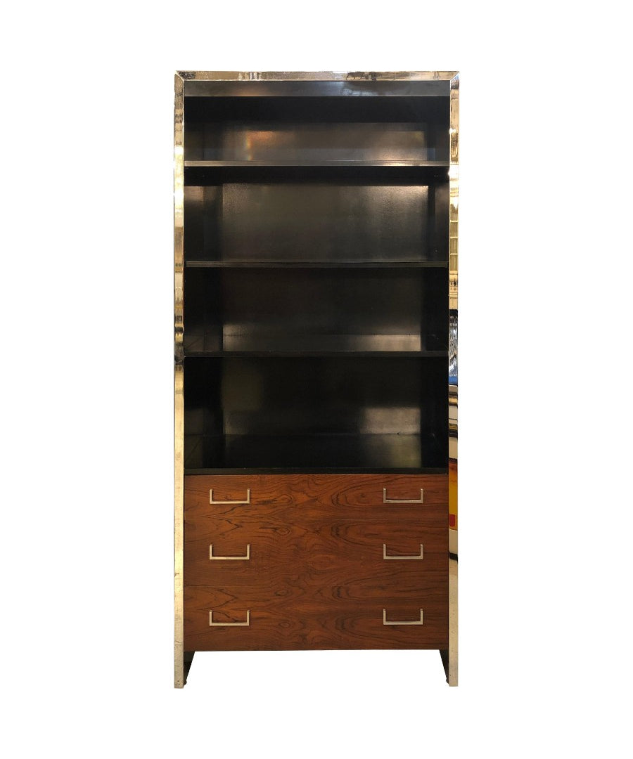 Milo_Baughman_for_John_Stuart_Bookcase,_Ebony,_Rosewood_&_Chrome,_1960s_USA