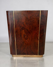 Italian_Modernist_Dry_Bar_Cabinet_in_Walnut_Burl,_Brass_and_Mirror,_1970s