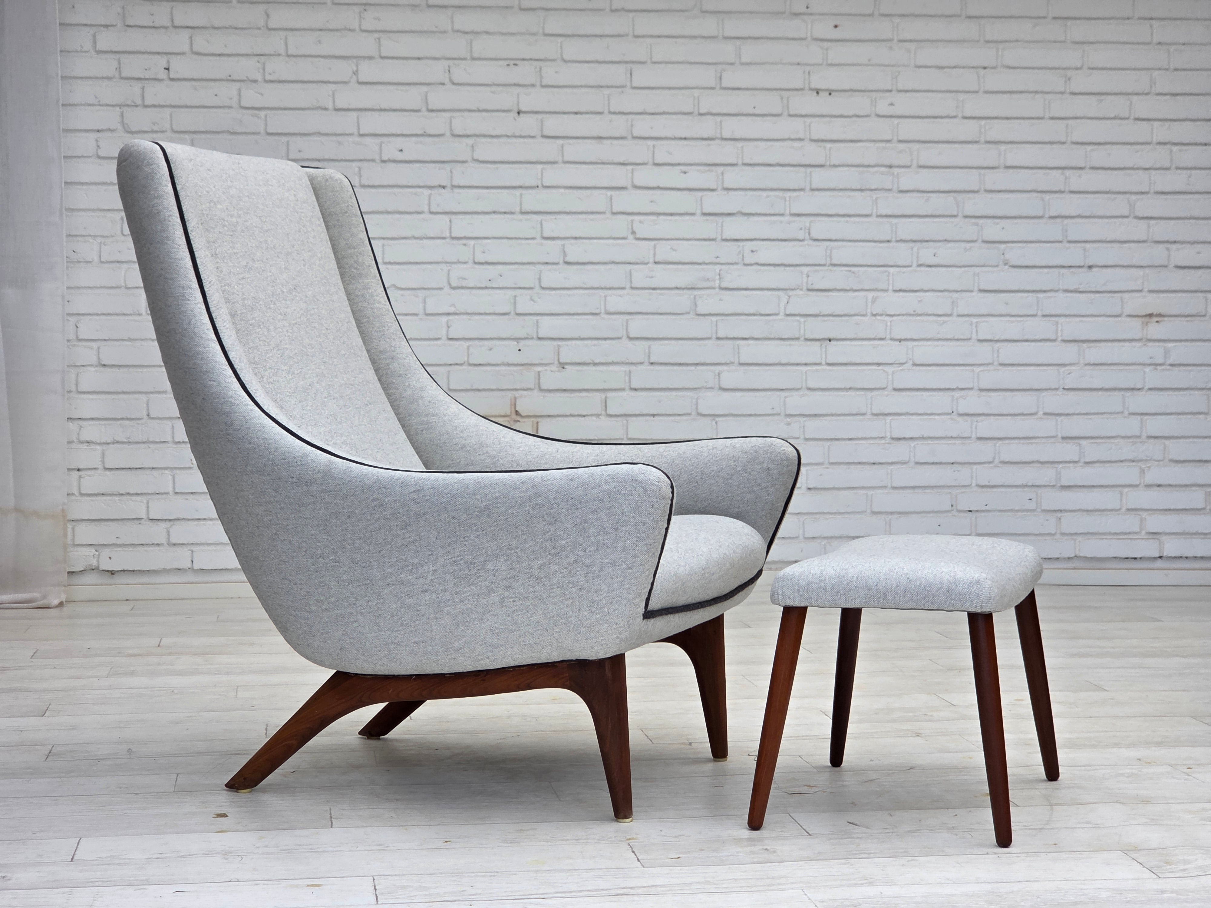 ML_140_Lounge_Chair_with_Ottoman_by_Illum_Wikkelsø_1960-65_Denmark
