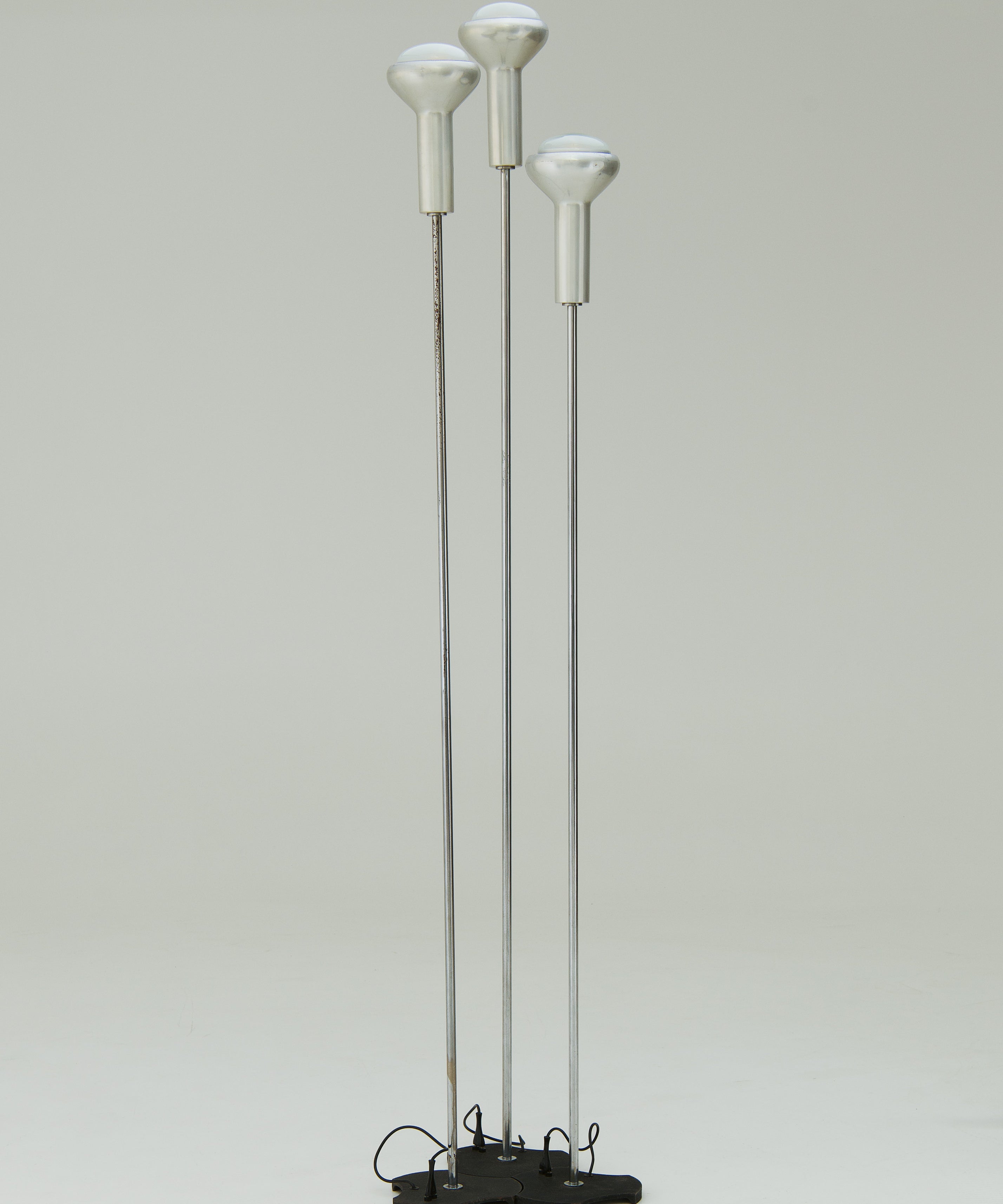 3_Floor_Lamp_Set_by_Gino_Sarfatti_for_Arteluce,_1956,_Italy