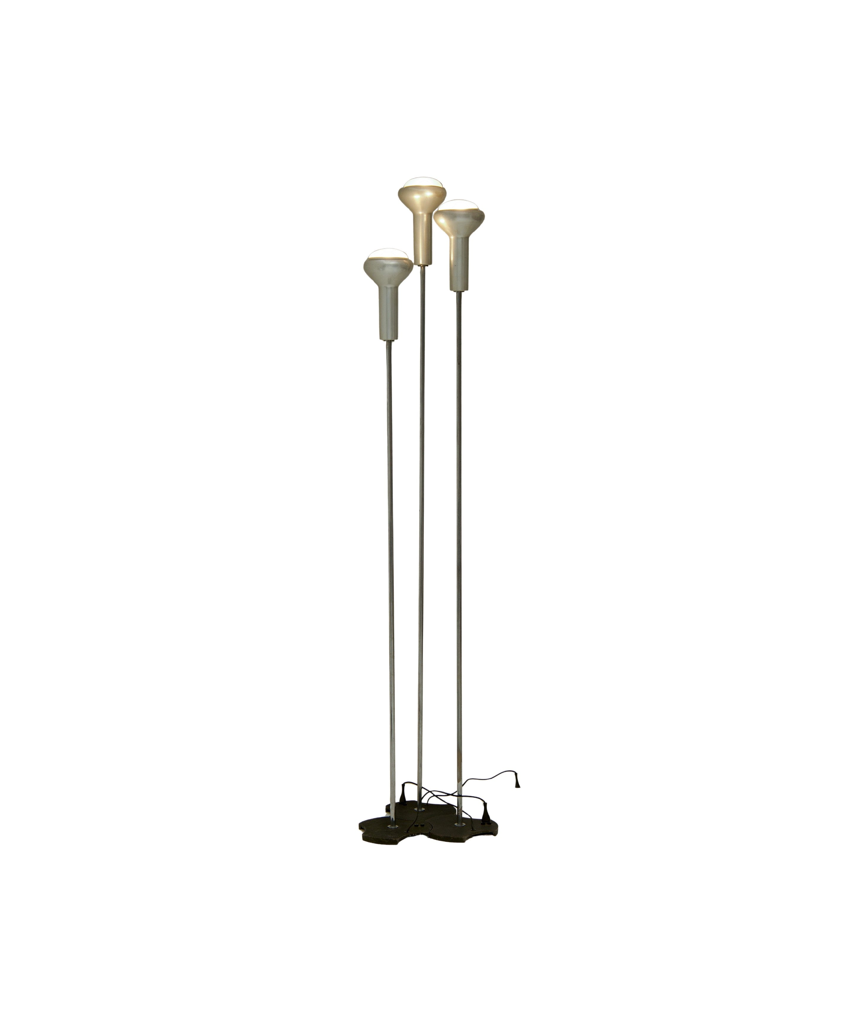 3_Floor_Lamp_Set_by_Gino_Sarfatti_for_Arteluce,_1956,_Italy