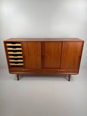 Model_13_Teak_Highboard_by_Gunni_Omann_for_Omann_Jun_Møbelfabrik,_Denmark,_1960s
