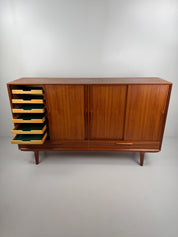 Model_13_Teak_Highboard_by_Gunni_Omann_for_Omann_Jun_Møbelfabrik,_Denmark,_1960s