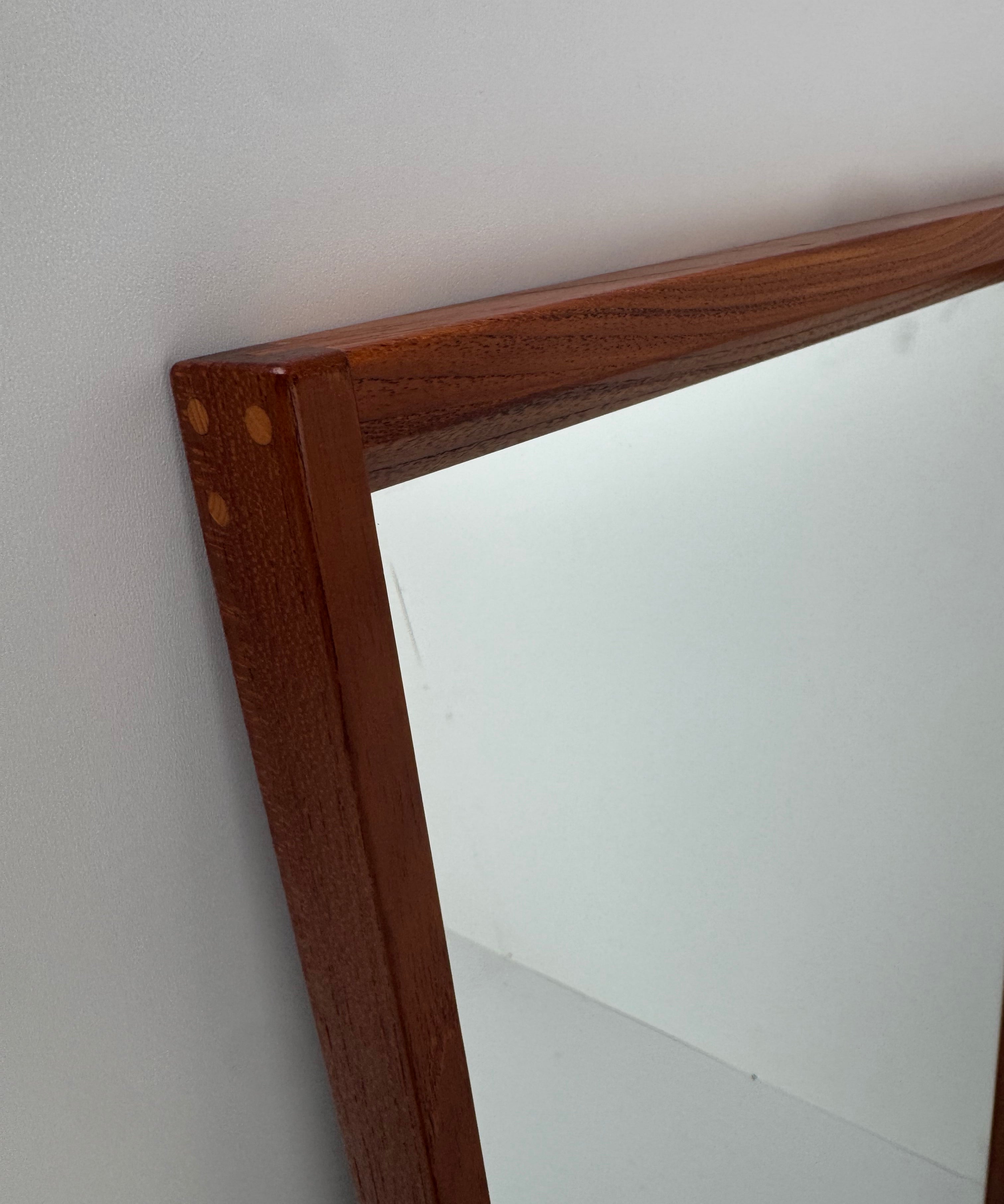Model_145_Teak_Wall_Mirror_by_Aksel_Kjersgaard,_Denmark,_1960s