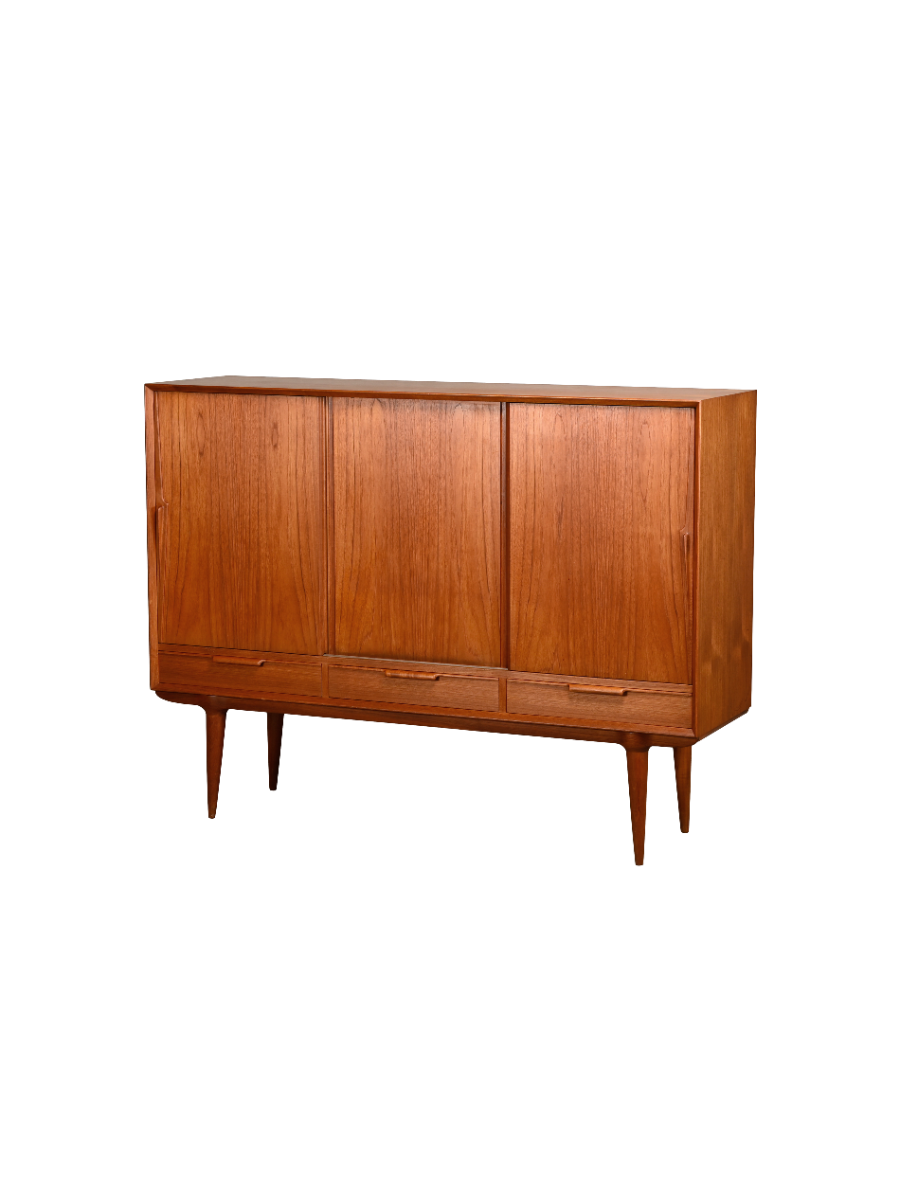 Model_17_Teak_Highboard_by_Gunni_Omann_for_Omann_Jun_Møbelfabrik,_Denmark,_1960s