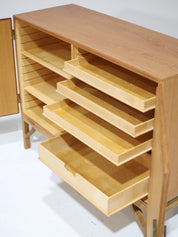 Model_232_Chinese_Cabinet_by_Børge_Mogensen_for_FDB_Møbler,_Oak,_Denmark,_1960s