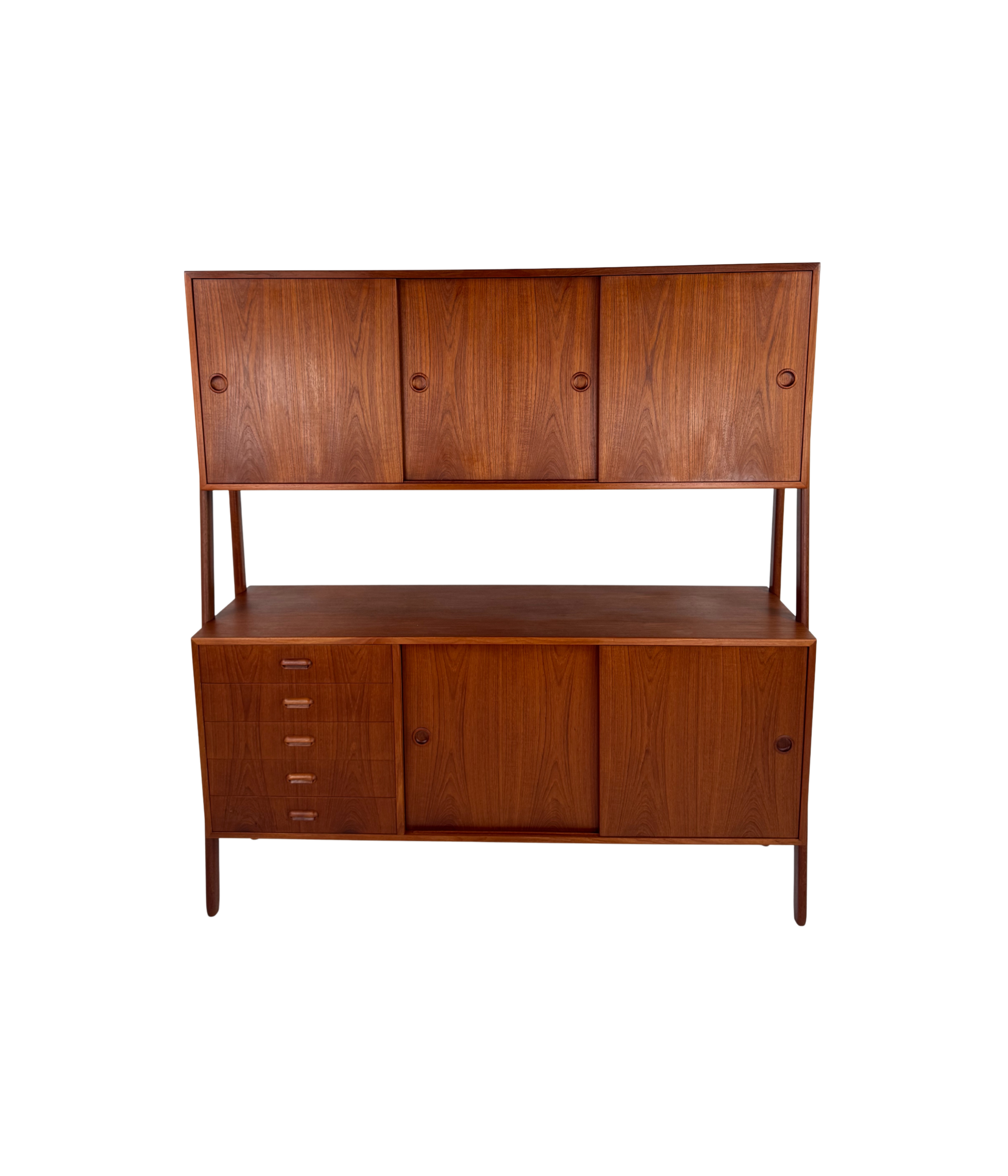 Model_3_Double_Sideboard_by_Gunni_Omann_for_Omann_Jun,_Teak,_Denmark,_1960s