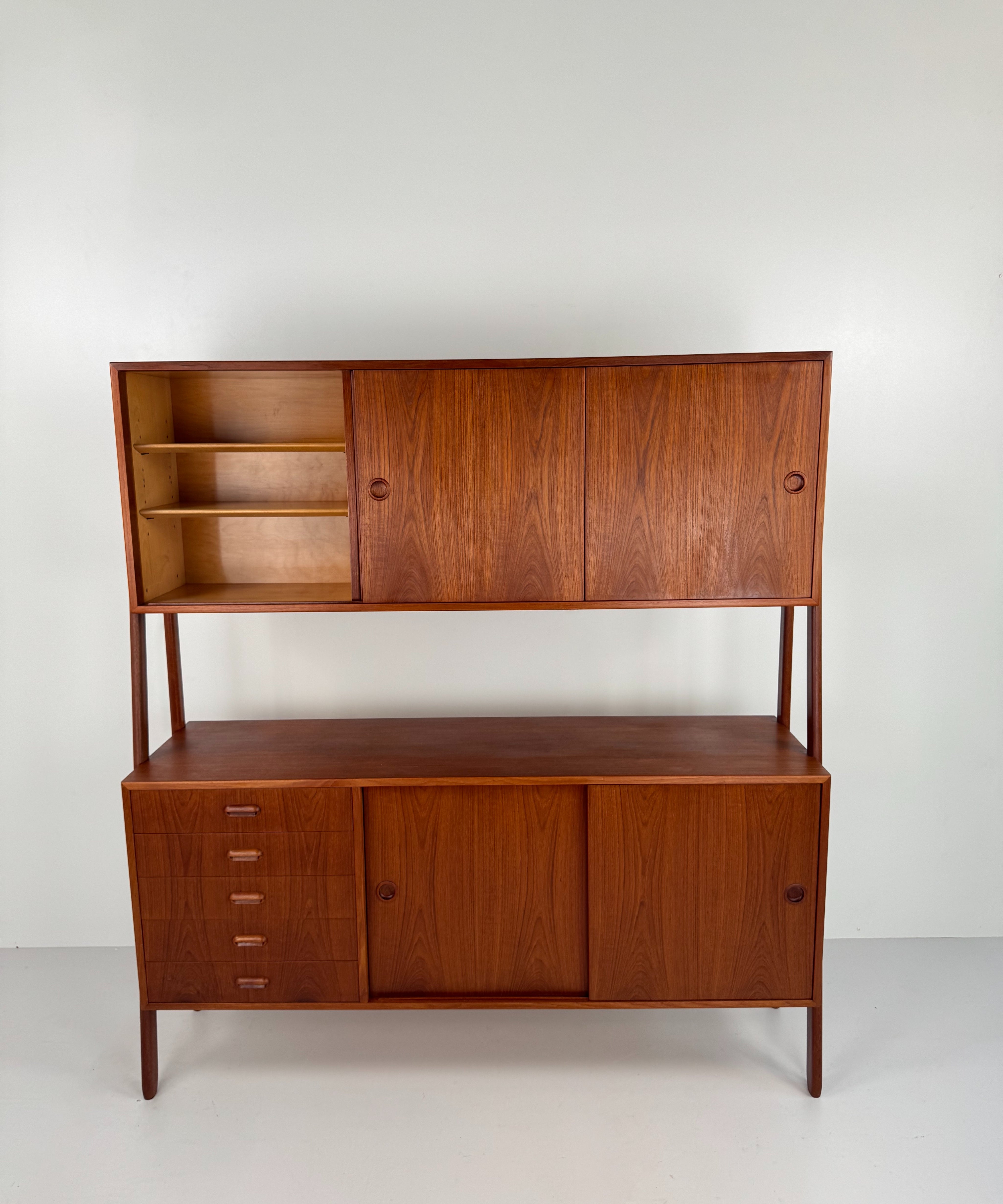 Model_3_Double_Sideboard_by_Gunni_Omann_for_Omann_Jun,_Teak,_Denmark,_1960s